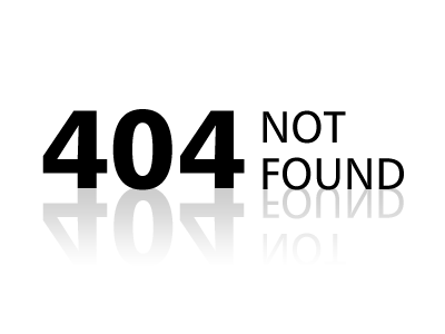 404 not found